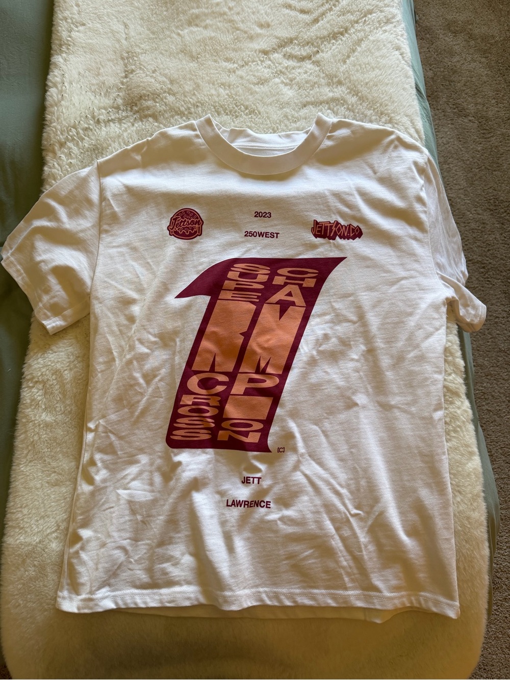 Jett Lawrence championship Tee